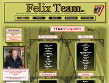 Tablet Screenshot of felixteam.dk
